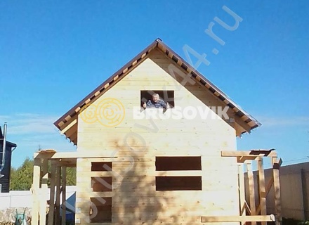  Баня из проф. бруса 145х145 мм