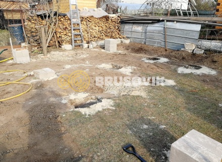 Баня 6х4 м из профилированного бруса 145х145 мм в с. Кудиново, Богородский городской округ, Московская область