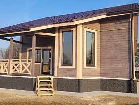 Отделка дома под ключ в д. Дамацкое, Бежецкий район, Тверская область - фото процесса строительства