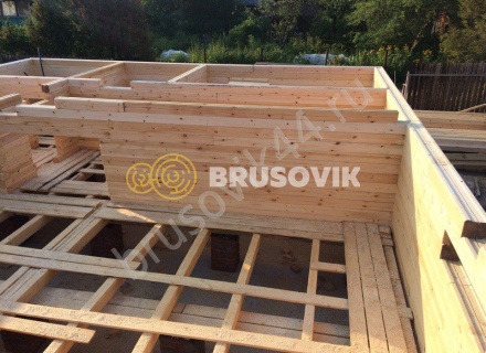 Дом из профилированного бруса