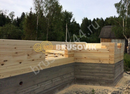 Дом из профилированного бруса