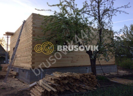 Возведение дома из бруса