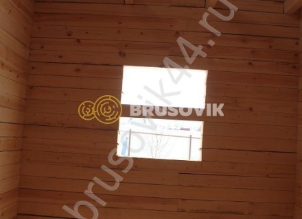 Дом из бруса 150х150 мм. по проекту № 5