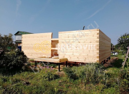 Дом из профилированного бруса 145х145 мм