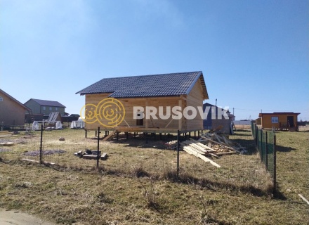 Дом 7х9 м из обрезного бруса 150х150 мм по индивидуальному проекту в коттеджном посёлке Рыбицы-1, Гатчинский район, Ленинградская область
