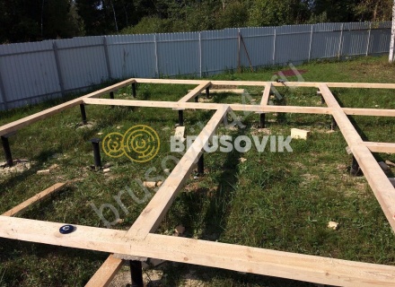 Строительство жилого дома из бруса