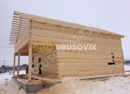 Дом 8х11 из бруса