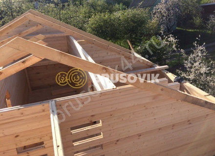 Возведение дома из бруса