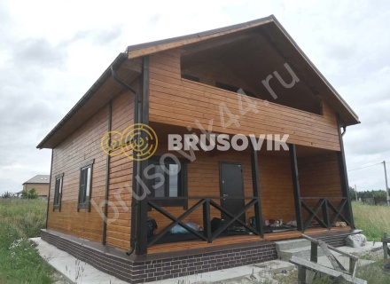Дом 8х11 из бруса