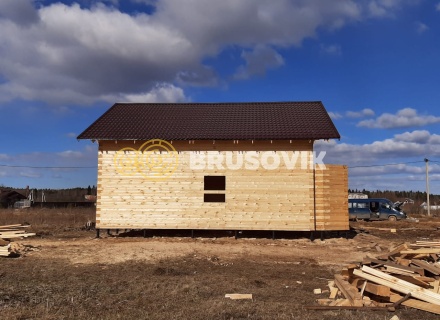 Дом из бруса, Ярославская область, Угличский р-н, п. Зеленая роща