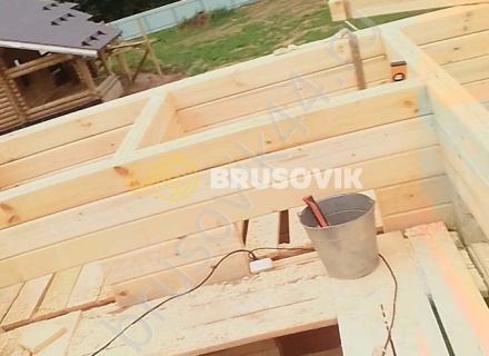  Баня из проф. бруса 145х145 мм