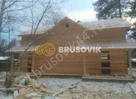 Дом 10х11 из профилированного бруса 145х195 мм