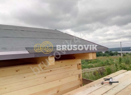 Баня из профилированного бруса 145х145 мм