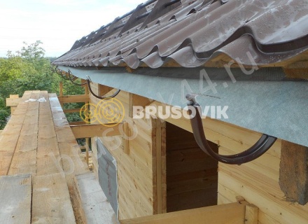 Деревянный брусовой дом