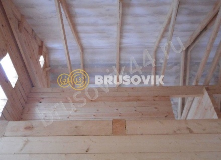 Дом по проекту заказчика из обрезного бруса