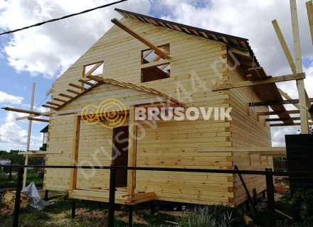 Дом из профилированного бруса 145х145 мм
