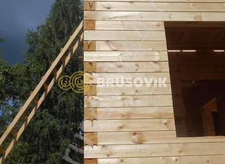 Деревянный брусовой дом