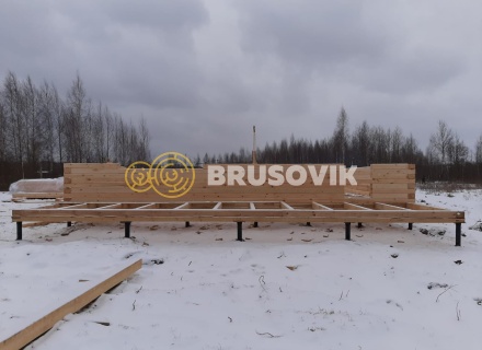 Дом из бруса, Ярославская область, Угличский р-н, п. Зеленая роща