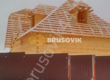 Дом из бруса 150х150 мм. по проекту № 5