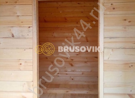 Баня из профилированного бруса 145х145 мм