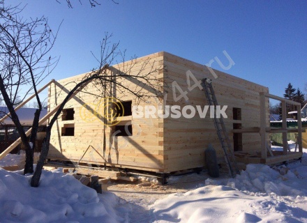 Строительство брусового дома