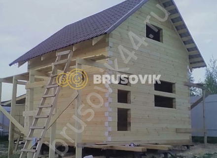  Баня из проф. бруса 145х145 мм