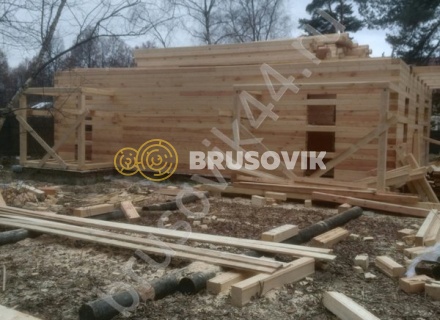 Дом 10х11 из профилированного бруса 145х195 мм