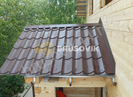 Деревянный брусовой дом