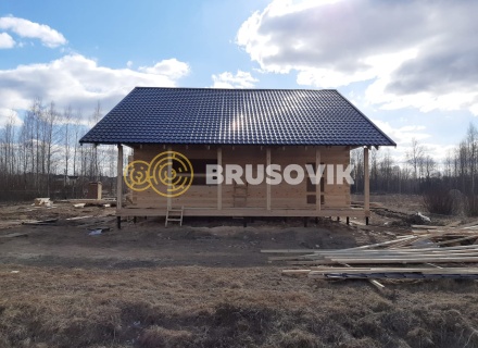 Дом из бруса, Ярославская область, Угличский р-н, п. Зеленая роща