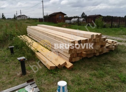 Баня из профилированного бруса 145х145 мм