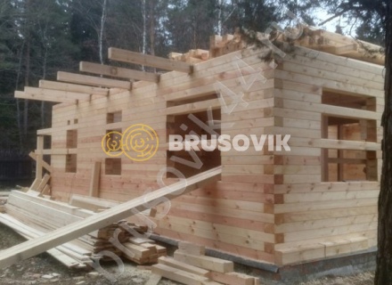 Дом 10х11 из профилированного бруса 145х195 мм