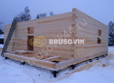 Строительство брусового дома