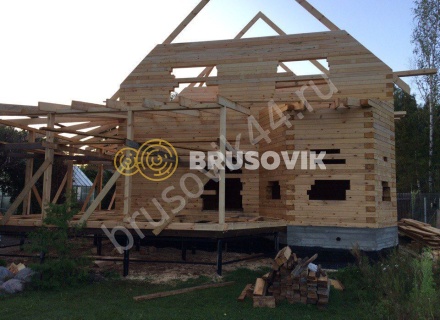 Дом из профилированного бруса