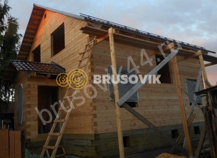 Деревянный брусовой дом