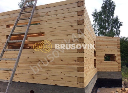 Дом из профилированного бруса