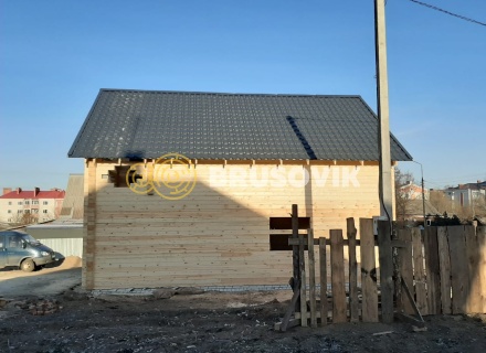 Два дома 8х10 м из профилированного бруса 195х145 мм, Ярославская область, г. Углич