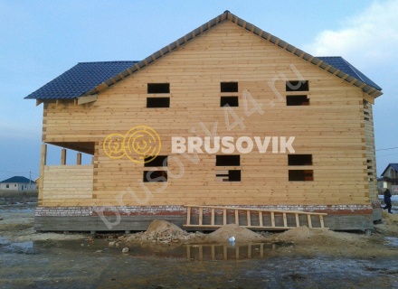 Построенные компанией Брусовик дома