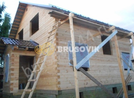 Деревянный брусовой дом