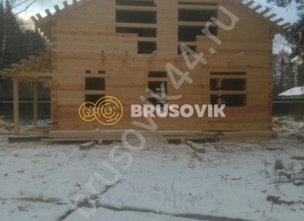 Дом 10х11 из профилированного бруса 145х195 мм