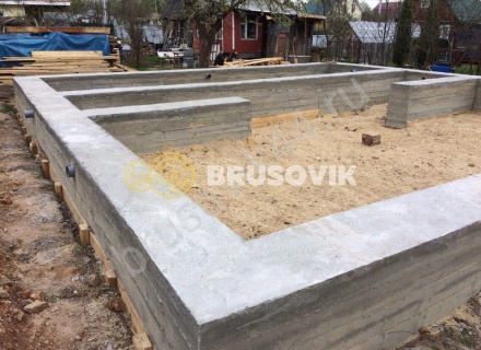 Возведение дома из бруса