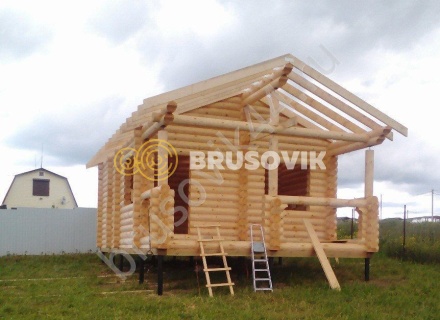 Дом из бревна 
