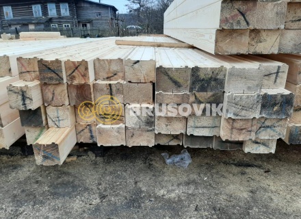 Два дома 8х10 м из профилированного бруса 195х145 мм, Ярославская область, г. Углич