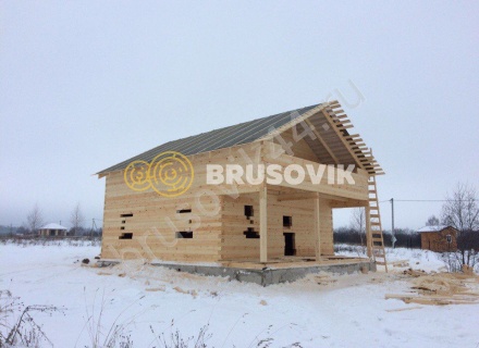 Дом 8х11 из бруса