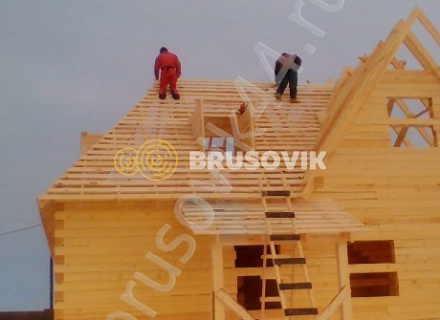 Дом из бруса 150х150 мм. по проекту № 5