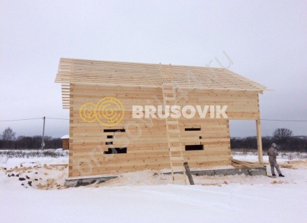 Дом 8х11 из бруса