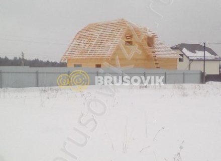 Дом из бруса 150х150 мм. по проекту № 5