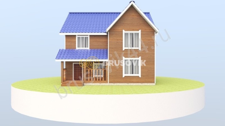 Проект №68 дома из бруса 10х9