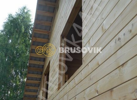 Деревянный брусовой дом