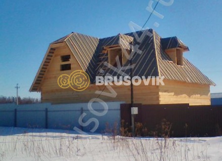 Дом из бруса 150х150 мм. по проекту № 5