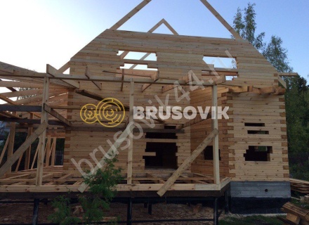 Дом из профилированного бруса